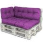 Palettityynyt, violetit