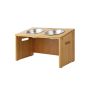 Миски для собак с деревянной рамкой PRB02N