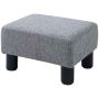 Homcom rahin 40x30x24cm, harmaa/musta