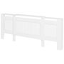 Jäähdyttimen suojus Homcom 201x19x81.5cm., valkoinen