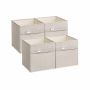 4 laatikon setti 30x30x30cm, beige