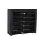 Полка для обуви тканевая RXJ12H 88 x 28 x 160 см., черная