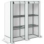 Теплица Outsunny 144x48x152см, белого цвета