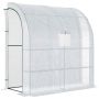 Kasvihuone Outsunny 200x100x215cm., valkoinen
