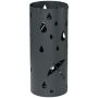 Homcom sateenvarjoteline 17x17x41 cm, tummanharmaa