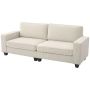 Sohva Homcom 227x84x87cm, kermanvärinen