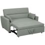 Sohvasänky Homcom 155x90x88,5cm, harmaa