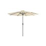 Sateenvarjo Ø 300 cm, beige