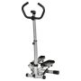 Stepper Homcom 55x53x128cm, hopea/musta