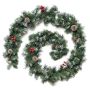 Valoisa joulukoriste Garland vihreä väri