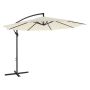 Kantilevarjo Ø 300 cm, beige