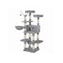 Raapimispuu 164 cm, vaaleanharmaa