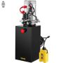 Yksitoiminen hydraulipumppu 9,5 L 12V perävaunun korjaukseen