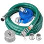 Imuletkusarja vesipumpulle 51 mm x 15,2 m suodattimella ja adaptereilla