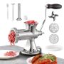 Ручная мясорубка из нержавеющей стали 304 с присоской и стальным зажимом.