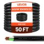 15 m 10 AWG:n kuparinen sähkökaapeli, jatkojohto