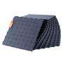 Плитка для пола гаража, 12x12x0,53 дюйма, противоскользящая, графитово-серый цвет, 25 шт.