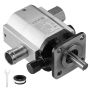 Hydraulinen alumiininen klapinhalkaisupumppu, 60,6 l/min, 27,6 MPa, 2-vaiheinen