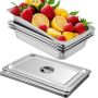 4 кастрюли из нержавеющей стали для приготовления на пару, 13 л, 20,9 x 12,8 x 3,9 дюймов