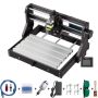 CNC 3018 pro 2500MW laserkaiverrus- ja jyrsinkone, 300×180×40 mm