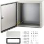 Стальная электромонтажная коробка NEMA 4X, 40x40x20 см, степень защиты IP66.