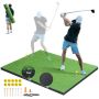 Golfputtausmatto, 5x4 jalkaa tekonurmi palloilla