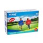 Ilmatäytteiset kuplapallot lapsille, 2 kpl, 0,6 m, PVC, ulkopeleihin