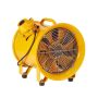 Kannettava lieriömäinen tuuletin, 304,8 mm, 500 W, 2500 CFM, teollisuuspuhallin