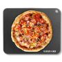 Pizzateräksinen paistolevy 13,5" x 10" x 1/4" hiiliterästä grilleille ja uuneille