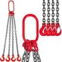 Цепной строп 5/16", 3,3 фута, G80, грузоподъемность 5 тонн, с крюками.