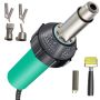 Muovinhitsauskone 1600 W, 6-osainen sarja, PVC-kuumailmapistooli, 220 V