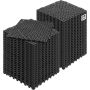 Modulaariset PVC-lattiatyynyt, 30x30 cm, liukumattomat, mustat, 55 kpl.