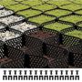 Гравийная сетка толщиной 4 дюйма, 5200x2700 мм, для поддержки газона и стабилизации подъездной дороги.