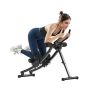 Тренажер для пресса AB Folding Abdominal Press Machine для домашнего использования, грузоподъемность 440 фунтов.