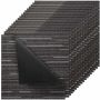 Uudelleenkäytettävät mattolaatat, 610x610 mm, harmaa, 24 kpl, modulaarinen matto, 8,9 m²