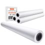 Leveäkokoinen 36 tuuman x 150 jalan plotteripaperi, 4 rullaa, CAD-piirustuksiin