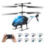 RC 2,4 GHz:n kauko-ohjattava helikopteri lapsille, 3,5 kanavaa, LED, 16 minuutin lentoaika