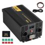 Puhdas siniaaltoinvertteri 3000 W 24 V–230 V, USB ja LCD-näyttö