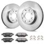 Etujarrulevyt ja keraamiset jarrupalat, 257 mm, Vauxhall Adam, Corsa D