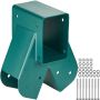 A-muotoiset hiiliteräksiset keinukannattimet, vihreät, 101,6x101,6 mm ja 101,6x152,4 mm