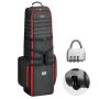 Дорожная сумка для гольфа на колесах, полиэстер 1800D, с подкладкой.