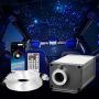 Starlight-kattovalaisinsarja, 450 kpl, 16 W RGBW-kuituoptiset tähtivalot, bluetooth, kaukosäädin