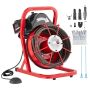 Viemärinavauskone 250 W, 50 jalkaa x 3/8", 2–4 tuuman putkille