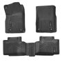 Auton matot Dodge Durango / Jeep Grand Cherokee 2016-2024, TPE, musta, 3 kpl.