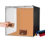 Valokuvastudion valolaatikko 815x815 mm 5600K 210 LED-lampulla