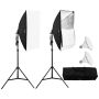 Valaisinsetti softbox, LED, 50x70 cm, 30 W, 5500 K