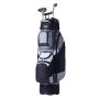 Golfbägi nailonia, 41 tuumaa, 14 lokeroa, musta, unisex