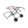 Kannettava pöytäsahajalusta, 159 kg, pyörillä taittuva