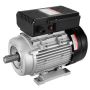 Sähkömoottori 1,1 kW 1400 rpm AC 220-240 V yksivaiheinen, 24 mm akseli, B34-runko, ilmakompressoriin, maatalouteen
