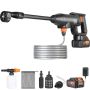 Johdoton painepesuri 580 PSI, 6 suutinta, 4,0 Ah akku